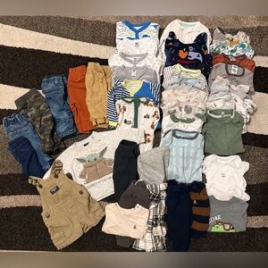 Lot of boys 0-3 months (39 pieces)
